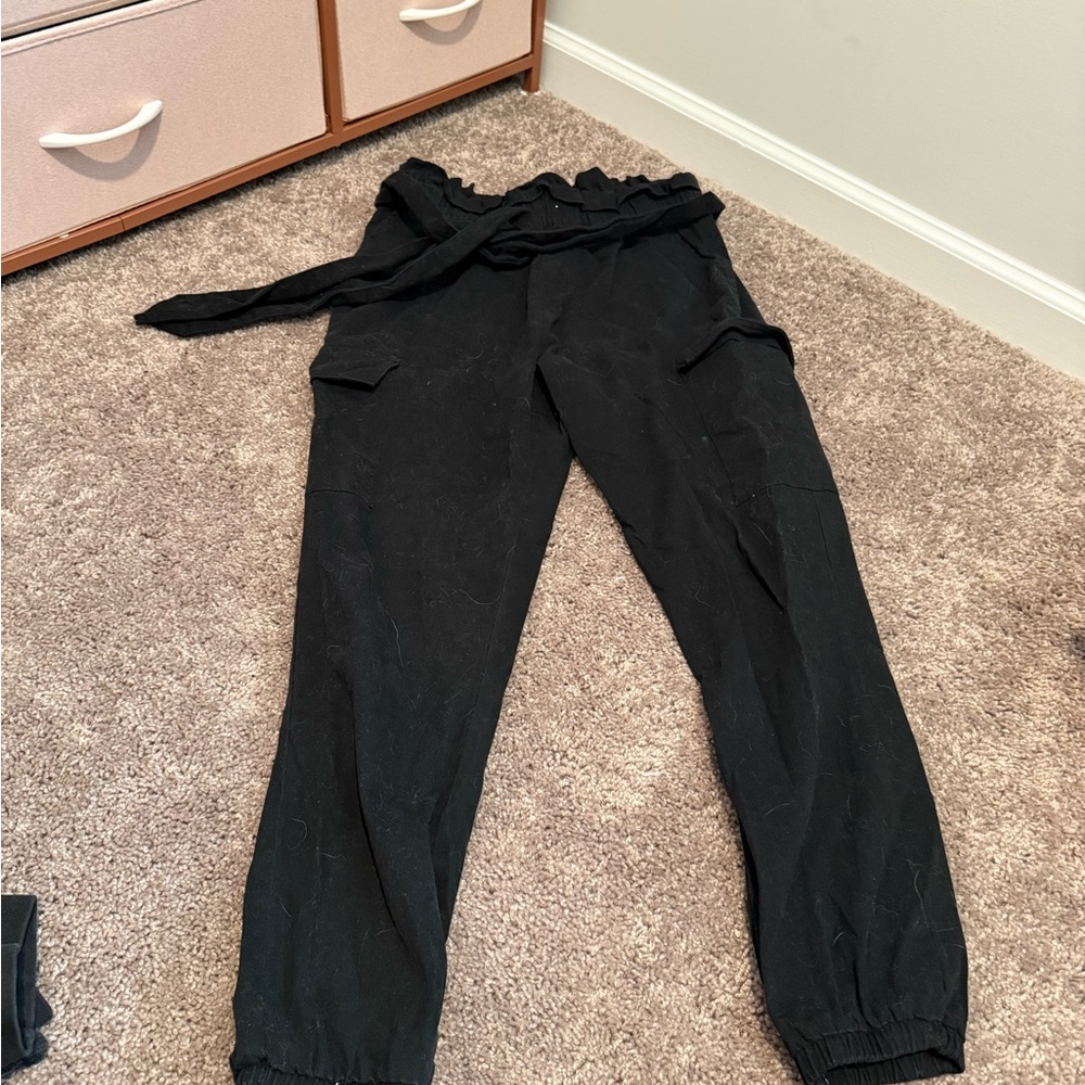 Black Women's Cargo Pants